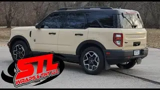 2021 Bronco Full Wrap & Tint/KPMF Satin Desert Storm