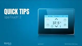 spaTouch™ 2 Quick Tip - Sleep function