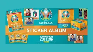 🔥 Panini EURO 2020 Tin Box + Album Check - Panini Sticker Opening 🔥