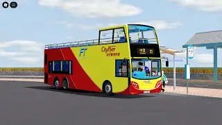 [城巴機場快綫] FT S1 循環中環（中日街） | Roblox Sunshine Islands | 縮時影片 Timelapse Videos