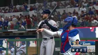 MLB The Show 25 CPU Games | 6: Astros VS Rangers (No Commentary)