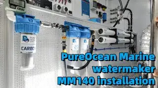 PureOcean Marine watermaker - EVITA installation