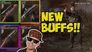 NEW WEAPON BUFFS Call of Duty WW2! | My New Favorite Weapons!