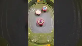 Insane Double Burst!! Ultimate Valkyrie/Cho-Z Valtryek/Barricade Lucifer 🫨🔥 #beyblade