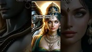 Vishnu takes Mohini Avatar during Samudra Manthan #shiva #mohini #vishnu #mythological #hindudeity