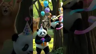 Panda&rsquo;s Forgotten Birthday: A Heartwarming Friendship Story 🐼❤️ #panda #animalhumor #cute