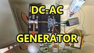 DC Motor to AC Generator🔹Gerard Morin Replication