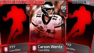 MADDEN 19 Ultimate Team Base Elite Predictions for Quarterbacks |