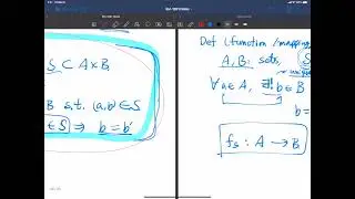 Mathematical Methods (2): Sets and Functions (2)