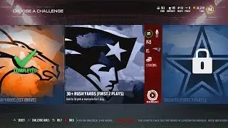 Madden NFL 17 | MUT October Gauntlet Rushing Challenge #13 | 30+ Rush Yards (First 2 Plays)