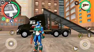 Rope hero mutant vs big army base | Rope hero vice town | Transformer ball android gameplay HD