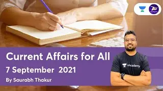 Current Affairs for all   | By  Saurabh Thakur  | AptiXpress