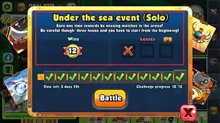 FINAL BOSS | Under the sea event (Solo) - Part 1 | Bomber Friends
