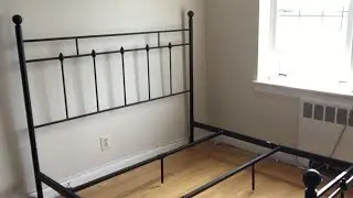 PULASKI All In One Shaker Metal Bed Assembly (Right2Home, Queen, Gehlert Low Pro Four Poster Bed)