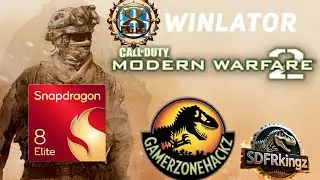 Call of Duty Modern War 2 Winlator GameHub Emulator Snapdragon 8 Elite Gameplay