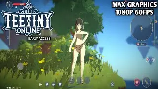 Teetiny Online | Gameplay | Early Access | Max Graphics 1080p 60Fps | Android