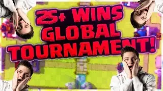 25+ WINS GLOBAL TOURNAMENT SUDDEN DEATH DECKS - Clash Royale