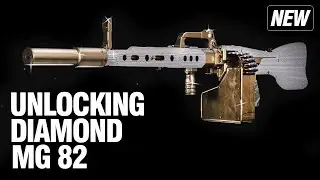 Unlocking Diamond Camo MG 82 Black Ops Cold War 4K 60fps PC