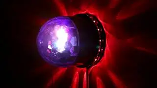 LED Party Discoeffekt SATURN - Strahleneffekt mit Lichtkranz, Partyeffekt