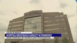 Hospital beds reach capacity in Tennessee