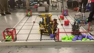 Final match with our old robot
