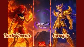 🩸Kombat Dark Phoenix Vs Escorpio Milo - Cosmic Fire Vs Scarlet Needles🩸🔥