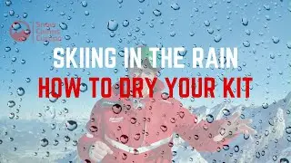 How to dry your ski gear after skiing in the rain