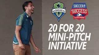 Sounders FC Mini-Pitch Opening at Soccer for Success - Recreational Soccer in WA