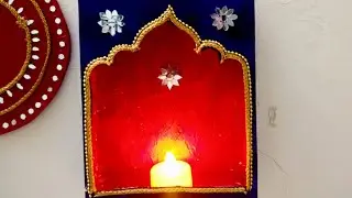 DIY | decorative item from sweet box |box पासून बनवले सजावट | showpiece | for makarsankranti/diwali 