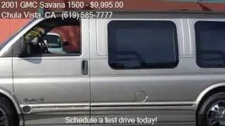 2001 GMC Savana 1500 Conversion Van for sale in Chula Vista,