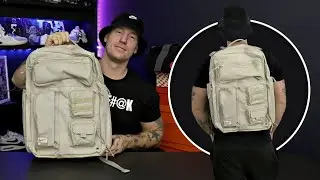 Unboxing/Reviewing The Nike Utility Elite 2.0 Desert Khaki Backpack (On Body)