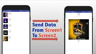 How to send data from one screen to another | KODULAR | how to make app in kodular
