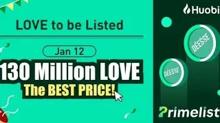 Huobi Global Primelist Love Token | Minimum 5 HT or 50 USDT registration process | #Huobi #Primelist
