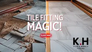 Marble & Tile Fitting Tutorial |  Guide by K.H Tiles | Professional Tile Fitting Guide #diy #tiles