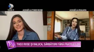 Teo Show (22.04.) - PROVOCARE INEDITA | Theo Rose si Raluca canta cuvintele date de Teo si Bursucu!