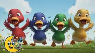 Colorful Little Ducks | Loonie Tunes Nursery Poems