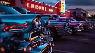 Shimmering Chrome Beauty &ndash; 4K Classic Car Ambience for Home Display | 4K Frame TV Art