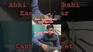 Abhi mujhme kahi |Easy guitar lesson#music #guitar #guitarcover #shortvideo #shorts #youtubeshorts
