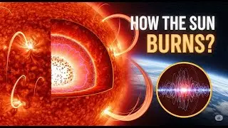 The Sun's Nuclear Fusion Explained: Burning in Space 🔥