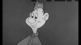 Private Snafu | Coming!! Snafu (1943) | 4K AI Upscale