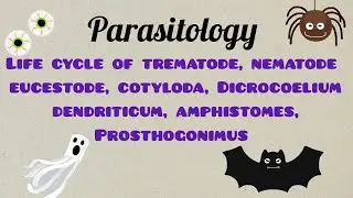 Life cycle of different parasites || veterinary parasitology 