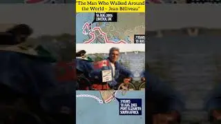 The Man Who Walked Around the World for 11 Years#shorts #trending #viral