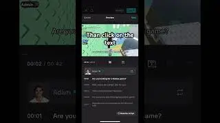 How to get Adam voice in CapCut in September #roblox #robloxdesigner #robloxedits #robloxfps