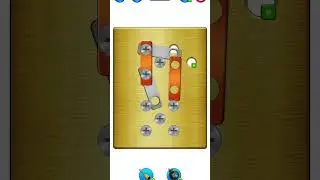 level 186 Screw Puzzle: Nuts and Bolts #mobilegame #screw #puzzle #bolts
