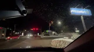 Driving from Caribou to Presque Isle, Maine on January 12, 2026