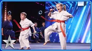 Team Unite show off EPIC MARTIAL ARTS skills | Unforgettable Audition | Britain's Got Talent