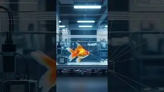 Can Goldfish Actually Learn To Drive, #scientist #experiment #goldfish#human #shorts#swim #swimming