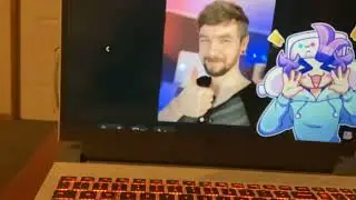 Pt 1 when fuecoco foundsee computer he presses. A Botton then a vide come