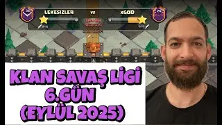 KLAN SAVAŞ LİGİ 6.GÜN (TÜRK KLANI RAKİP) ! CLASH OF CLANS