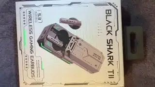 Unboxing Gaming Black Shark Lucifer T11 , Slide Cover  with  Sound - RGB Light- Bluetooth 5.3